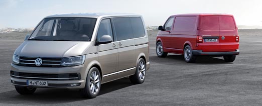 Volkswagen presenta su nueva gama T6